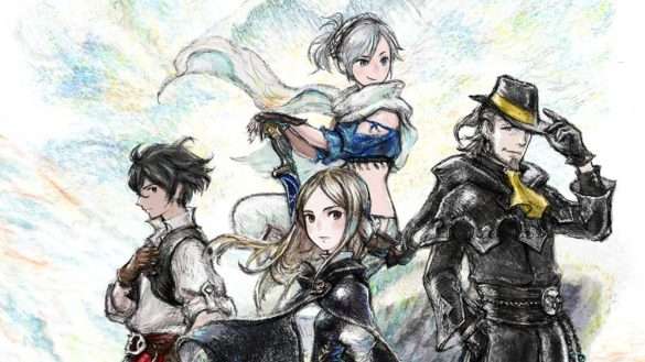 Bravely Default 2 Portada