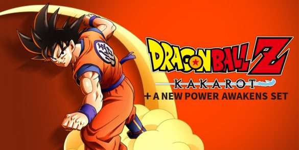 Goku volando en Kinton.
